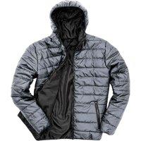 Result Core Men's Padded Jacket in Dark Grey | Size: Small