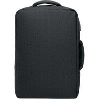 MidOcean Men's Laugar Slim Laptop Backpack in Black