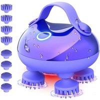 SHEONLY Electric Scalp Massager with 3 Modes in Purple
