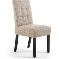 Shankar Moseley Waffle Tweed Oatmeal in Black Legs in Beige
