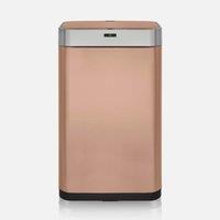 Tower Kitchen Bin, Sensor Lid, 75L, Fingerprint Proof Exterior, Copper, T838001C in Metallics