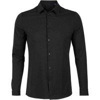 NEOBLU Men's Balthazar Jersey Long-Sleeved Shirt in Midnight | Size: Small