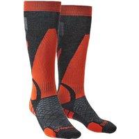 Bridgedale Men's Performance Lightweight Ski Socks in Mid Blue | Size: XL