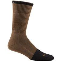 Darn Tough Vermont Men's Durable Full Cushion Toe Merino Work Boot Socks in Brown | Size: Large