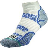 1000 Mile Women's Lite Double Layer Anklet Socks - 1 Pack Repreve Socks in Blue | Size: 6-8