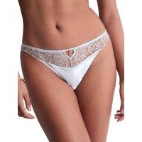 Aubade Women's Satin Memories Tanga in Blue | Size: 18