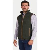 Raging Bull Men's Fleece Gilet in Dark Green | Size: 4XL
