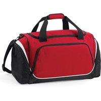 Quadra Men's Pro Team Holdall Duffle Bag (55 Litres) Pack of 2 in Red