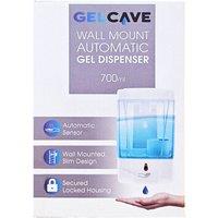 AQUARIUS Automatic 'Hand Sanitiser Dispenser' - Wall Mounted, Motion Sensor, 700ml in White