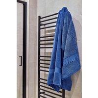 CHRISTY 'Supreme Hygro' Luxury 100% Supima Cotton Pile Towels in Mid Blue | Size: Bath Sheet
