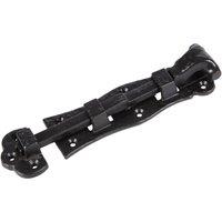 Hammer and Tongs Straight Antique Fish Tail Surface Bolt - W140mm - Black | Size: 10000mm x 520mm