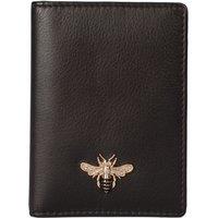 Mala leather Mason Bee Leather RFID Card ID Holdert in Black | Size: Small