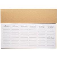 MidOcean Memweek Weekly Planner in Beige