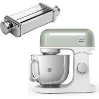 KENWOOD 5L kMix Stand Mixer Green & Lasagne Roller
