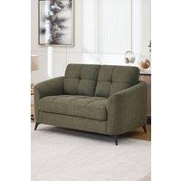 More4Homes Solna 2 Seater Scandi Style Fabric Living Room Sofa in Green