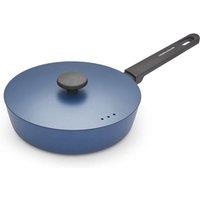Morphy Richards 24cm Forged Aluminium Saute Pan in Blue | Size: Medium