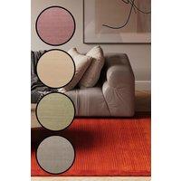 Kukoon Large Size Natural Wool Plush Deep Pile Living Room Are Rug, Grey, Green, Beige 190cm x 280cm in Taupe | Size: 190 cm x 280 cm