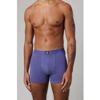 Santa Barbara Polo & Racquet Club Men's 3 Pack Cotton Stretch Trunk Boxers in Solid Colour | Size: Large