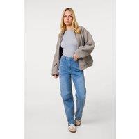 Pink Vanilla Women's Light Blue Washed Denim Jeans | Size: 14