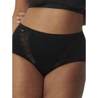 Sloggi Women's Chic Maxi 4 Pack Briefs in Black | Size: 24