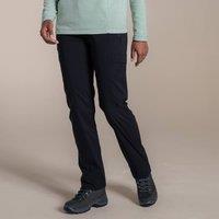 Craghoppers Women's Kiwi Pro Water-Repellent Cargo Trousers in Black | Size: 22