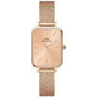 Daniel Wellington Women's DW00100484 Quadro 20mm Quartz Watch in Rose Gold