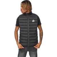 Kings Will Dream Men's Jackinson Padded Gilet in Black | Size: Medium
