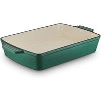 Tower Cast Iron Rectangular Roaster 39cm, Verdigris Green BO800258GRN