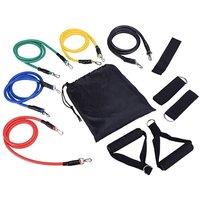VOGREX Resistance Bands 11 Pieces Set For Workouts Fitness Tubes