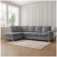 Home Detail Alcott Corner Sofa, Left Hand Facing in Dark Grey
