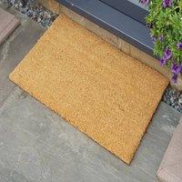 VOGREX Entrance Door Mat - Outdoor / Indoor - 40cm x 60cm in Tan | Size: 100 cm x 160 cm
