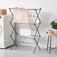 Havendro 3 Tier Grey Clothes Drying Rack Extendable Laundry