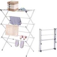 Havendro 3 Tier White Clothes Drying Rack Extendable Laundry