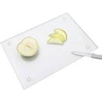 Havendro Kitchen Chopping Cutting Utensil Board White Marble Effect