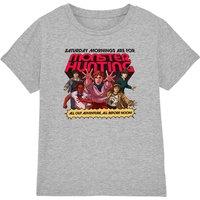 Stranger Things Monster Hunting Kids T-Shirt, Athletic Heather in Light Grey | Size: 7-8 Years