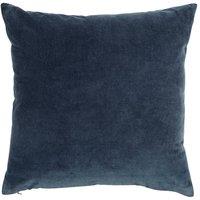 CHRISTY Luxury Filled Velvet 'Jaipur' Square Cushions in Dark Navy | Size: 45 cm x 45 cm