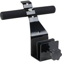 VOGREX Under Door Sit Up Bar Home Fitness Workout Slimming in Black