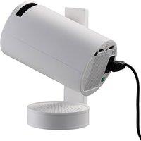 Living and Home Projector Z11 White Body Gold Front HDMI Cable Included