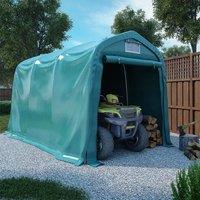 Berkfield Home Garage Tent PVC 2.4x3.6 m Green