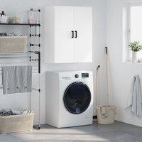 Berkfield Home Wall Mounted Cabinet White 69.5x34x90 cm