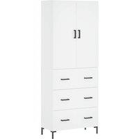 Berkfield Home Highboard White 69.5x34x180 cm Engineered Wood