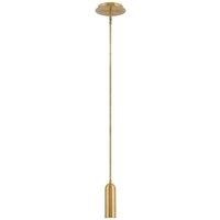 Netlighting Dax Integrated LED Pendant Ceiling Light Heritage Brass in Gold