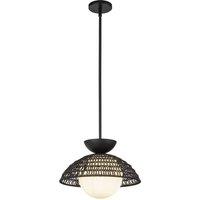 Netlighting Alora Mood Perth Dome Pendant Matt Black 1x E27