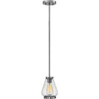 Netlighting Hinkley Finley Mini Dome Pendant Light 1x E27 Chrome in Silver