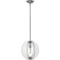 Netlighting Hinkley Solstice Spherical Hanging Mini Pendant 1x E27 Chrome in Grey