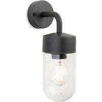 Netlighting Brisbane Wall Light Graphite IP44 in Dark Grey