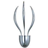 Netlighting Llamas Wall Lamp 3 Light G4 Polished Chrome NOT LEDCFL Compatible in Silver