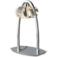 Netlighting Alfa Large Table Lamp 1 Light G9 Polished Chrome in Silver