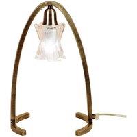 Netlighting Alaska Table 1 Light G9 Antique Brass in Bronze