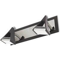 Netlighting Filippo Linear Spot Light 2 Light LED 10W 900lm Black Chrome